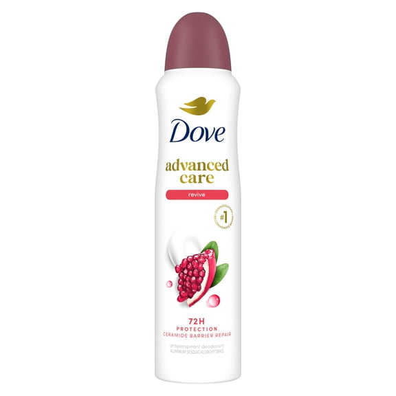 Dove Advanced Care Antiperspirant Deodorant Dry Spray Revive With Pro Ceramide Technology To Boost Ceramide Levels In Your Skin ,3.8 oz