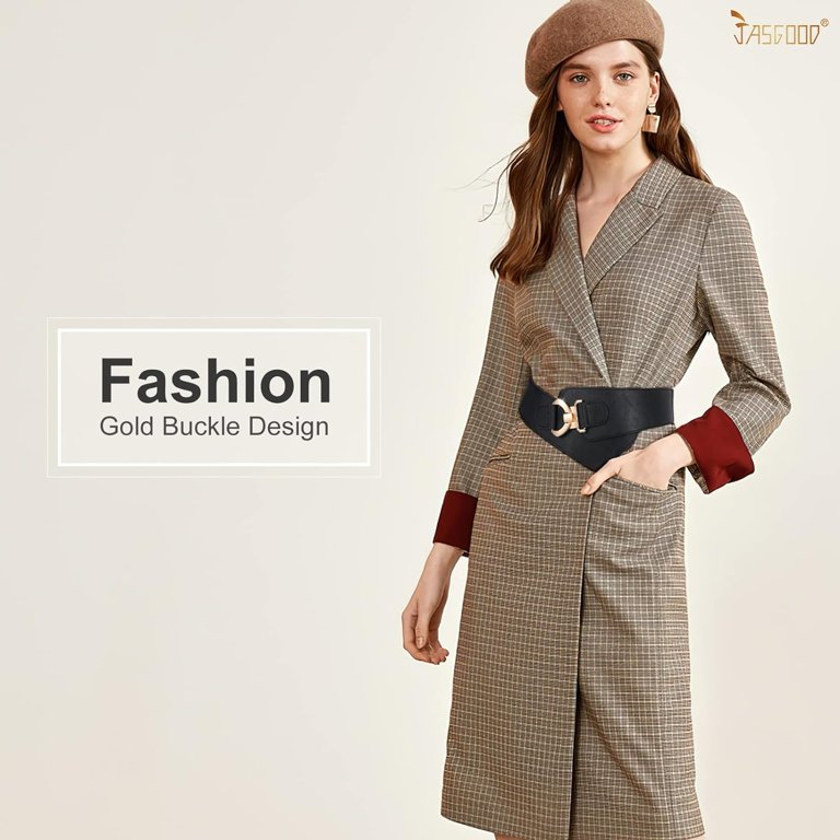 8698 Women\'s Fashion Snake Pattern Wide Elastic Stretch Adjustable Waist Wide Elastic Stretch Waist Belt Women main image 2