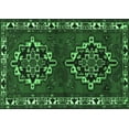 thumbnail image 1 of Ahgly Company Indoor Rectangle Persian Emerald Green Traditional Area Rugs, 6' x 9', 1 of 4