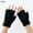 black, variant on Writting Office Winter Cold Proof Windproof Thick Knitted Driving Gloves Short Mittens Fingerless Gloves Half Finger Gloves LIGHT GREY