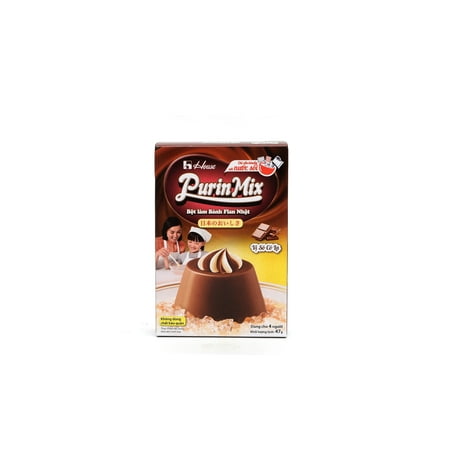 House Purin Mix Chocolate Flavored Japanese Instant Pudding Powder