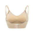 thumbnail image 5 of 2-Pack of Seamless Full Bust Seamless Nursing Maternity Bras Bralette with Extra Padded Bra Sleeping Maternity Bra, 5 of 7