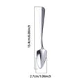 thumbnail image 3 of Serrated Stainless Steel Fruit Spoon - Baby Food Masher, Safe Edges - for Mashing Bananas, Avocados & Kiwis - Hygienic, Easy to Clean, 3 of 8