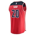 thumbnail image 3 of Men's Fanatics Alexandre Sarr Red Washington Wizards Fast Break Replica Player Jersey - Icon Edition, 3 of 3