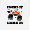 thumbnail image 4 of Inktastic Brother of the Birthday Boy Truck Boys Baby Bodysuit, 4 of 5