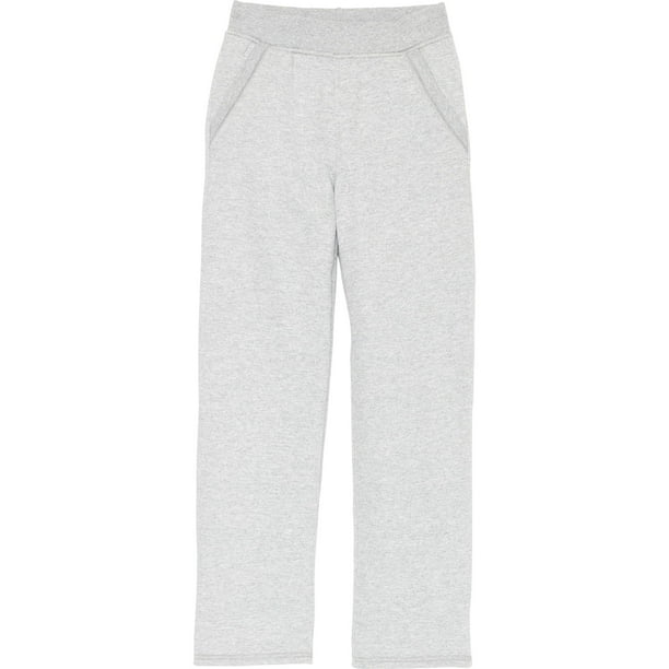 Hanes - Hanes Open Leg Fleece sweatpants with Pockets (Little Girls ...
