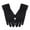 Black, variant on VERUGU Winter Gloves Women Outdoor Knitting Wool Windproof Touchablescreen Solid Casual Plus Velvet Thickened Gloves Full Finger Gloves White Free Size