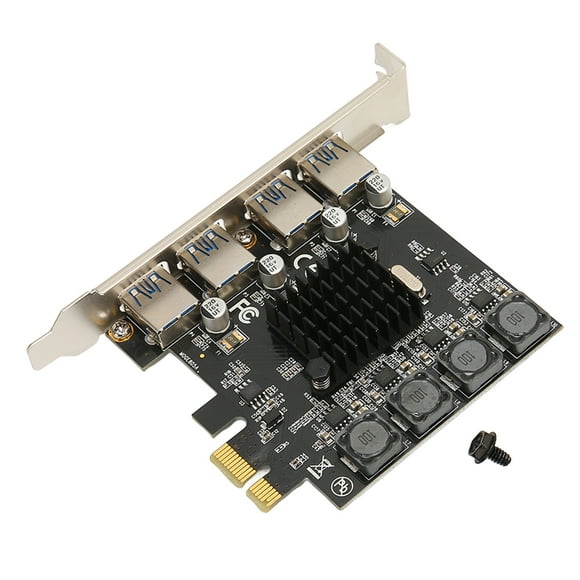 Nous Gpbs PCI Express Card, PCIE à USB Expansion Port PCI et à USB Expansion Carte USBPCI Express Carte Construit pour les Professionnels