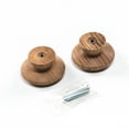 thumbnail image 3 of Teak Round Drawer Knob, 3 of 4