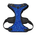 thumbnail image 5 of Lsque Blue Circles Mosaic Dog Harness, No-Pull Pet Harness with 2 Leash Clips, Adjustable Soft Padded Dog Vest with Easy Control Handle for Large Dogs-X-Large, 5 of 9