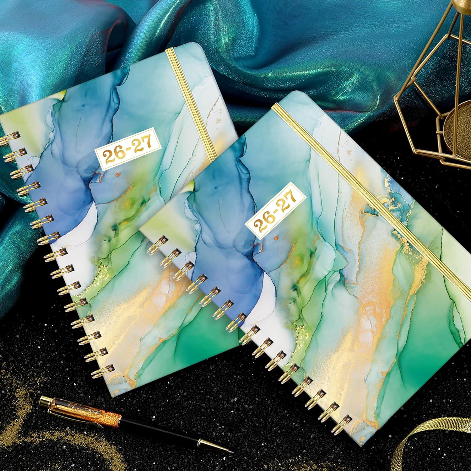 Planner 2026-2027 - Academic Planner 2026-2027, Jul. 2026 - Jun. 2027, 26-27 Weekly and Monthly with Tabs, 6.3" x 8.4", Tabs, Hardcover, Back Pocket