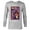 Athletic Heather, variant on Disney The Lion King 30th Anniversary Scar and Hyenas Idiots - Long Sleeve T-Shirt for Men - Customized-White