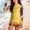 Swimwear-A142Yellow, variant on Xdegoge Girls Rash Guard Set Swim Shirt and Boyshorts Long Sleeve Print Quick Dry Shirts Stretchy Swimwear Full Coverage Beach Pool Summer Yellow 14 Years