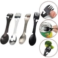 thumbnail image 2 of 1Pc 5-in-1 Camping Outdoor Multifunction Fork Spoon, Can Opener, 2 of 5