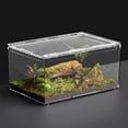 thumbnail image 4 of Tarantula Enclosure, Plastic Terrarium, Reptile breeding box, Dubia Roach Container for Bearded Dragon Lizard Spider Gecko, 4 of 5