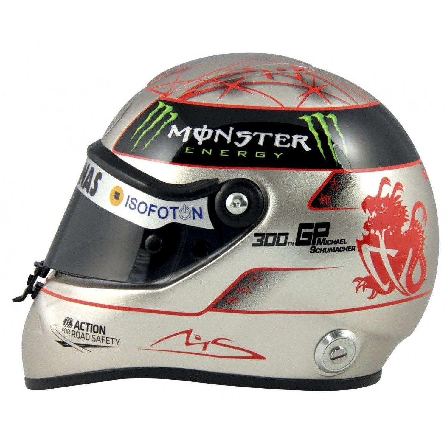 SCHUBERTH Michael Schumacher Mercedes GP Formel 1 2012 Helm 1:2