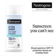 thumbnail image 4 of Neutrogena Ultra Sheer SPF 70 Liquid Face Sunscreen, Sheer Finish Facial Sun Care, 1.4 fl oz, 4 of 12