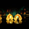thumbnail image 2 of Labymos 6.5FT 10LED Rainbow String Lights Christmas Decorative Fairy Lights LED Hanging Lights Always On, 2 of 8