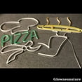 thumbnail image 3 of Glowneon Chef Pizza Neon Sign, Pizza Led Sign, Welcome Open Italian Restaurant LED Neon Light Wall, 3 of 4
