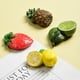 thumbnail image 2 of Juego de imanes para nevera 3D de resina con forma de fruta, 4 unidades, con forma de limón y fresa, 2 of 2