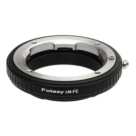 Fotasy LM Leica M Lens to Sony E-Mount Mirrorless Camera Adapter, Compatible with a7 a7R a7S II III IV a9 a9II a7c Alpha 1 ZV-E10 a6600 a6500 a6400 a6300 a6000 a5100 a5000 a3500 a3000 ZV-E10