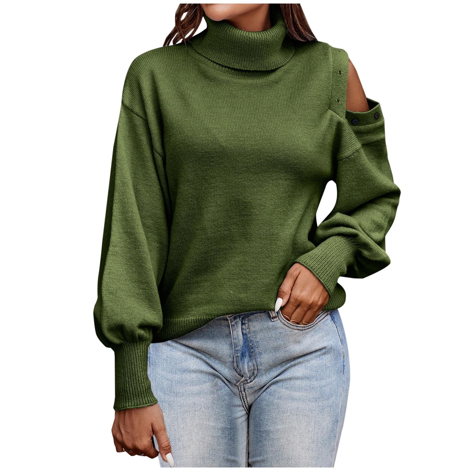 One shoulder casual soft long sleeve new arrivals