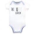 thumbnail image 4 of Hudson Baby Infant Boy Cotton Bodysuits 5pk, Whaley Handsome, 0-3 Months, 4 of 6