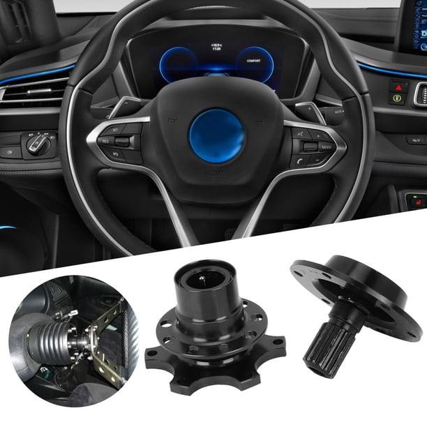 Kit de adaptador de cubo de desconexión de liberación rápida para volante Universal de 6 orificios herramienta de reparación de automóviles Jadeshay A
