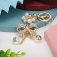 thumbnail image 3 of Keychain, Bowknot Shape Car Decorative Pendants, For Friend Lover Aniversary Birthday, 3 of 8