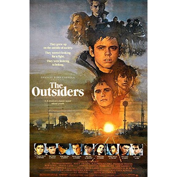 The Outsiders Movie Poster 11x17 inches Style B
