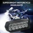 thumbnail image 2 of 1 Pack Motorcycle Headlight White Super Bright 12 LED Spotlight Scooter Bulb Motorcycle B9K1, 2 of 11