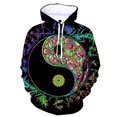 thumbnail image 2 of Sudadera con capucha étnica con estampado 3D de ocho trigramas de Tai Chi para hombre, sudadera con patrón retro, sudadera informal de otoño, jersey de calle de manga larga, 2 of 4