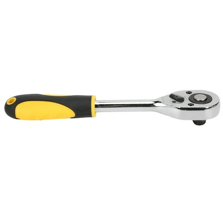 

Socket Ratchet Wrench Hand Tools 1/2in Ratchet Wrench Comfortable To Hold High Hardness For Industry