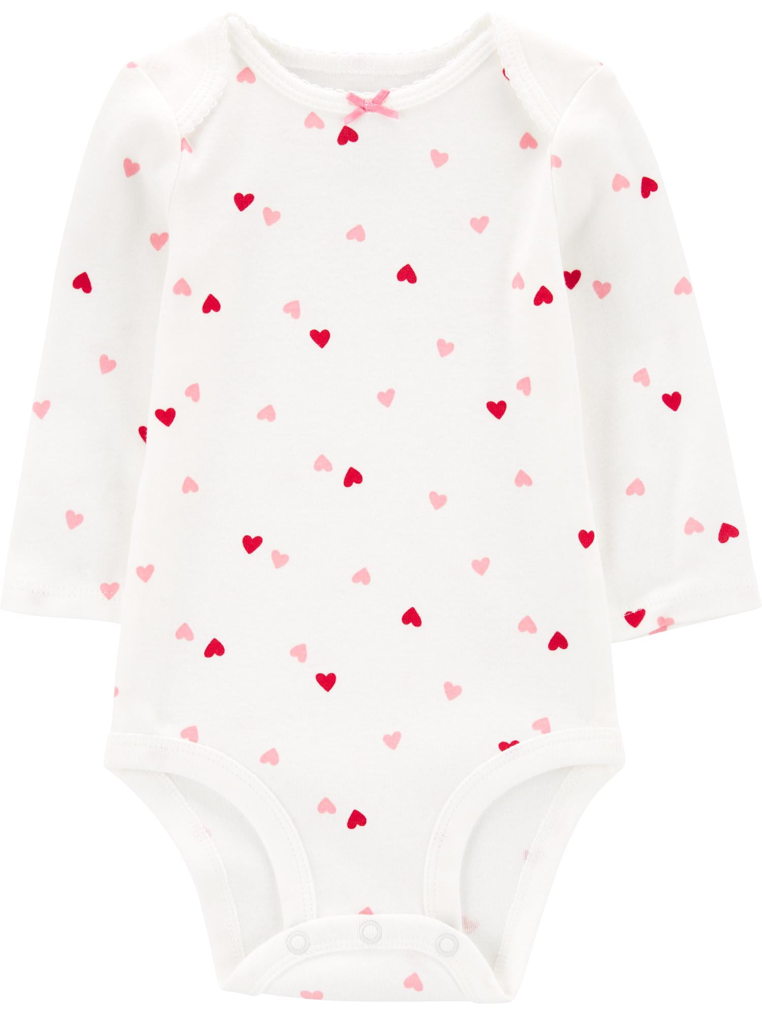 Carter's Child of Mine Baby Girl Valentine's Dress Set, 2-Piece, Sizes Newborn-12 Months
