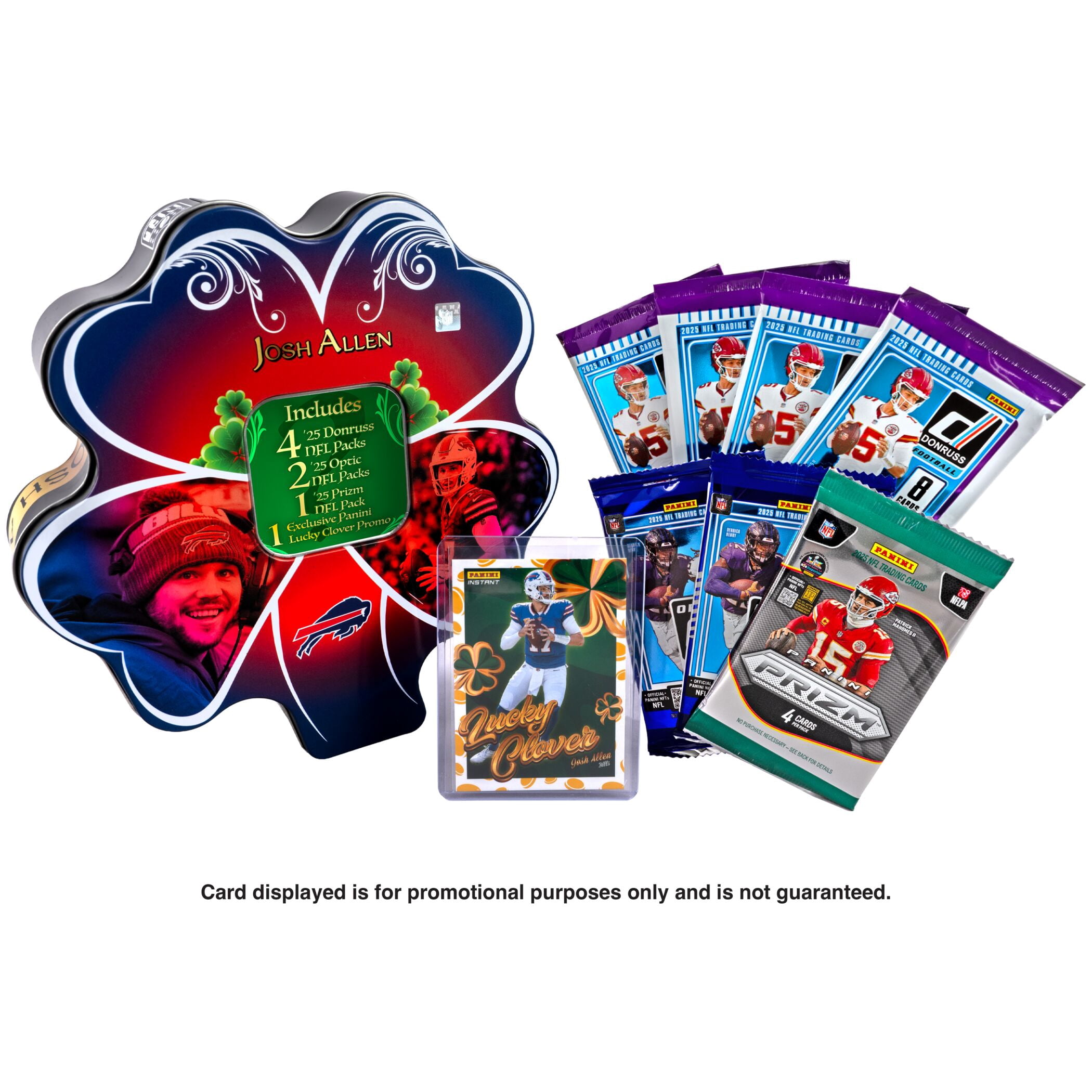 2026 Panini Football Trading Cards Shamrock Tin - Josh Allen