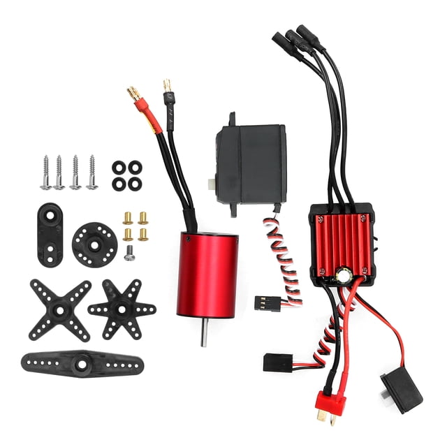 ESC Servo Set 3800KV Motor ESC 180-200 Grados Celsius Scooter Eléctrico ANGGREK FD2720