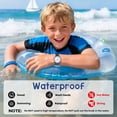 thumbnail image 5 of Kids Analog Watch Boys Girls Learning Time Watches with Silicone Band Luminous hands Waterproof Watches Gift for Kids, 5 of 9