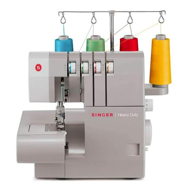 Serger SINGER 14HD854 Heavy Duty con 8 puntadas, codificado por colores