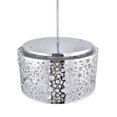 thumbnail image 2 of CWI Lighting 6 Light Drum Shade Chandelier with Chrome finish, 2 of 3