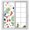 White, variant on Window Privacy Film Botanical Fruit Stained Glass Window Film Decorative Window Cover Vintage Summer Blueberry Raspberry Leaves Window Clings Static Adhesive Sticker for Bathroom 19.6"x39.3"