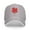 Gray, variant on Red Clover Baseball Caps for Men Women Fashion Summer Casquette Adjustable Casual Trucker Hats for Outdoor Activities