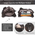 thumbnail image 4 of Angelkiss Hobo Shouder Purses for Women Crossbody Bag with Adjustable Long Straps Ultra Soft with Multiple Pockets, 4 of 5
