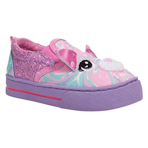 Build A Bear 3D Pink Swirly Kitty Girl Shoes