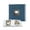 Blue, variant on Linen Photo Album Holds 200 Photos 6x6 Inch Fabric Cover Book With Frame Slot For 8x8 Photo, Vintage Memory Book For Family Travel Keepsake, Home Decor Gift