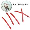 thumbnail image 2 of Red Hair Clips Bobby Pins Non Slip Metal Bangs ClipsC0sp1ayHair Styling Tool, 2 of 8