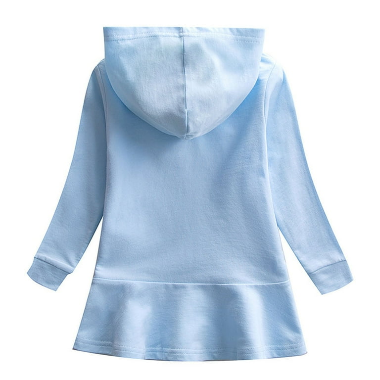 knee length dresses for ladies Colors Hooded Mini Dress (Highlighter) main image 0