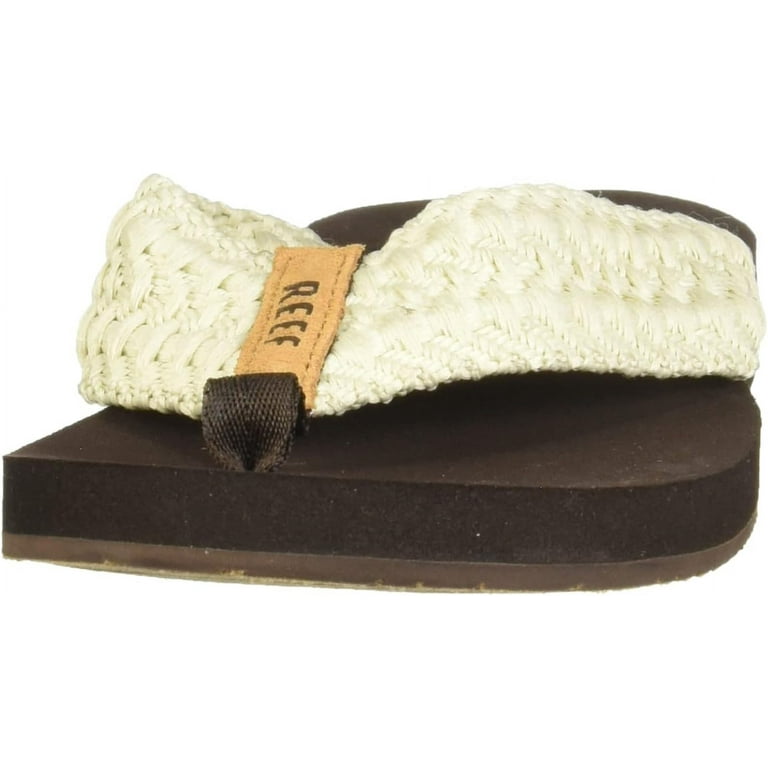 Reef Women s Sandals Cushion Threads Vintage White 9