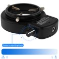 thumbnail image 4 of 144 LED Microscope Ring Light for Stereo Microscope Adjustable LED Microscope Ring Light Durable Ring Light Illuminator US Plug for Industry Stereo Repairing Photography Camera 5.9×3.14×1.57in, 4 of 11