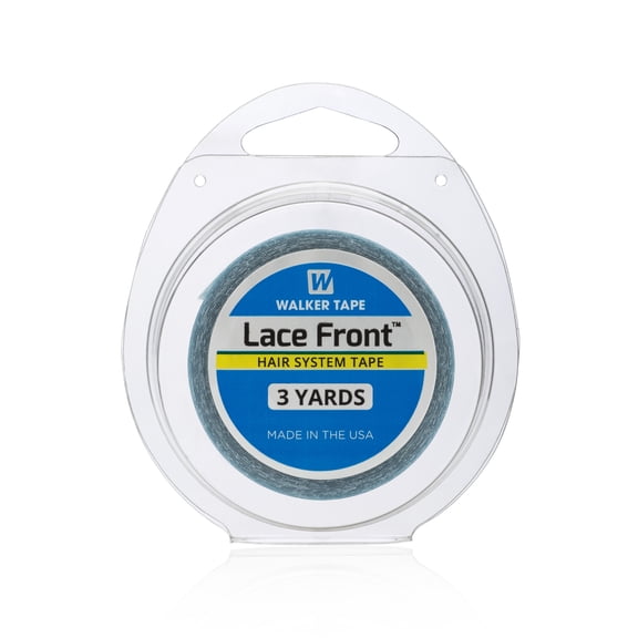 Walker Tape Lace Front Support Tape 1/2" X 3" Straight  = 36 Pieces Double Sided Adhesive Tape.