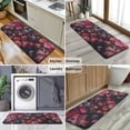 thumbnail image 6 of Pioneer Flower Floral Print Pattern Kitchen Rug Mat,Kitchen Runner Rugs Non Skid Washable,Decorative Kitchen Floor Mats for Kitchen,Sink,Laundry,17"x47.2", 6 of 7
